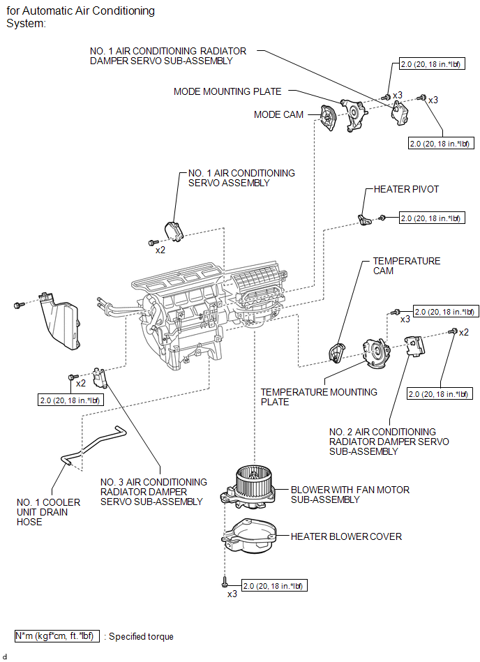 Toyota Tacoma 2015-2018 Service Manual: Components - Air Conditioning