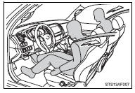 The pretensioner helps the seat belt to quickly restrain the occupant by retracting