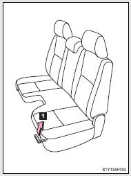 Seat position adjustment lever