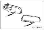To ensure that the sensors operate properly, do not touch or cover them.