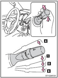   Intermittent windshield wiper