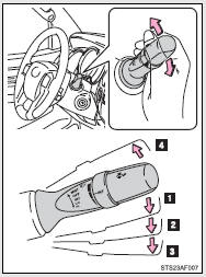 Intermittent windshield wiper operation