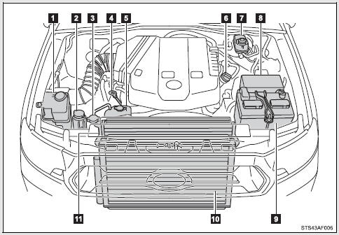 1. Washer fluid tank