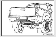 ■ Location of the jack and tools