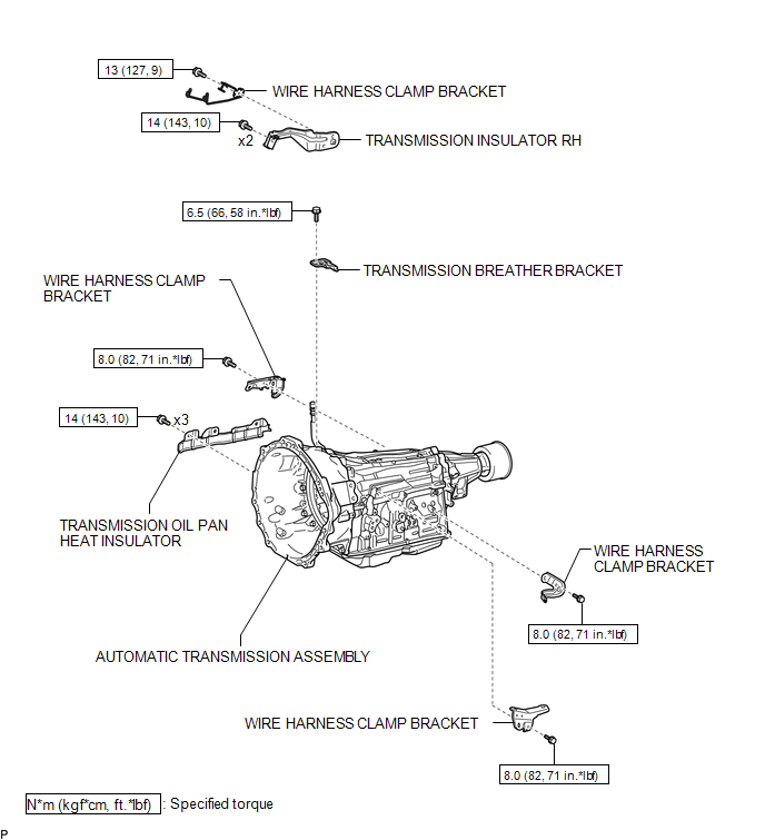 Automatic Transmission Assembly(for 2tr-fe)