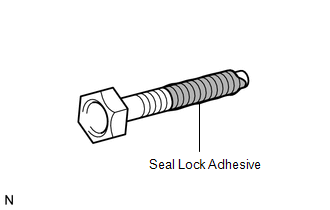 (1) Precoated parts are bolts and nuts that are coated with a seal lock adhesive