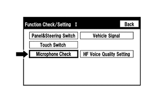 (d) Microphone & Voice Recognition Check