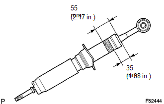 (a) Fully extend the shock absorber piston rod, and fix it at an angle in a vise