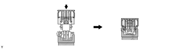 (5) Connector lock mechanism (2):