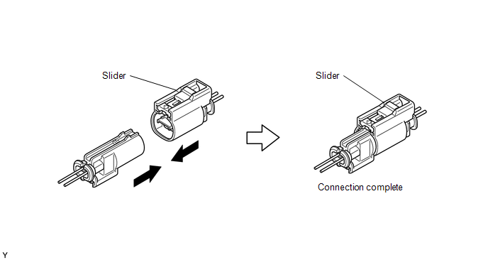 8. DISCONNECTION OF CONNECTOR FOR INSTRUMENT PANEL PASSENGER WITHOUT DOOR AIRBAG