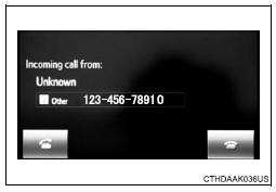 Press the switch on the steering