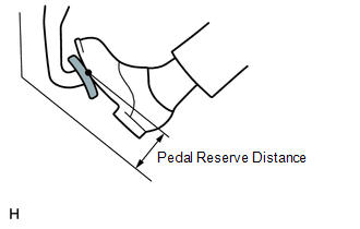 (a) Release the parking brake pedal.