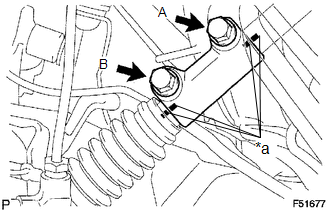 (a) Align the matchmarks on the steering intermediate shaft assembly and steering
